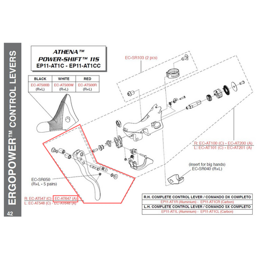 Campagnolo Genuine Spare Part EC-AT647B