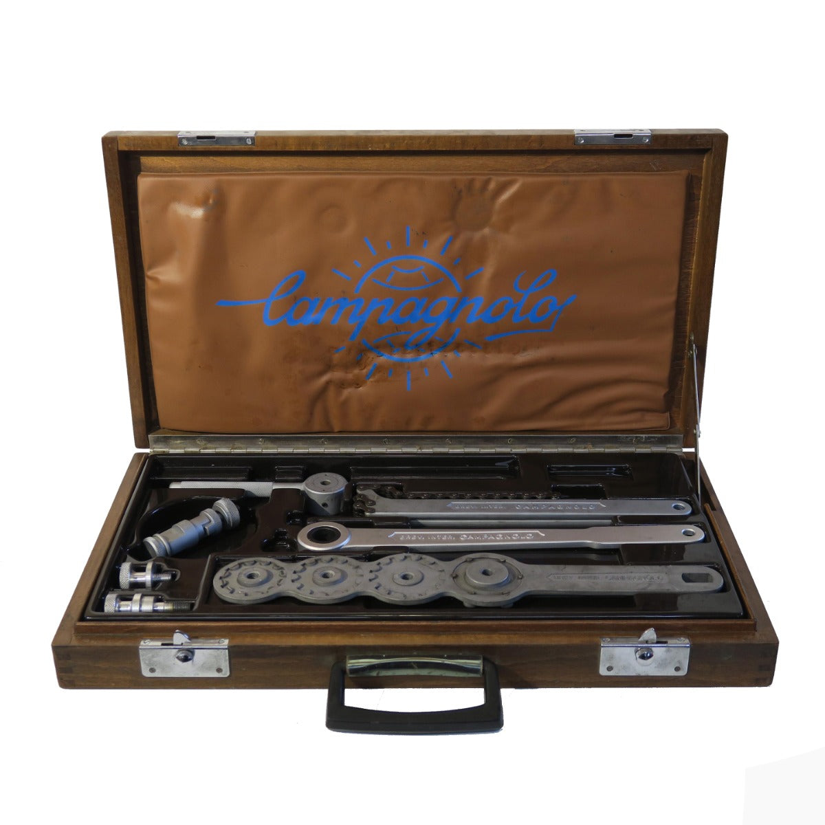 Campagnolo Freewheel Tool Kit in Wooden Box
