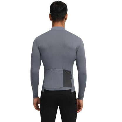 Santic Fusu Thermal Long Sleeve Jersey - Grey