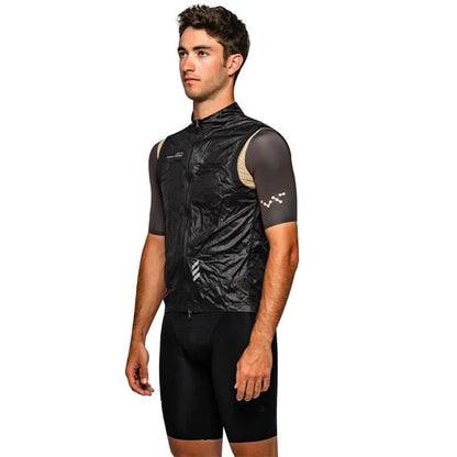 Santic Mario Lightweight Wind Vest - Black