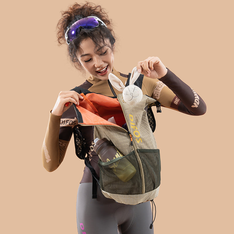 Santic Difos Bonnie Lightweight Backpack - Khaki