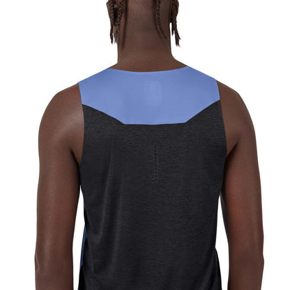 ON Tank-T Mens Running Top - Marina/Black