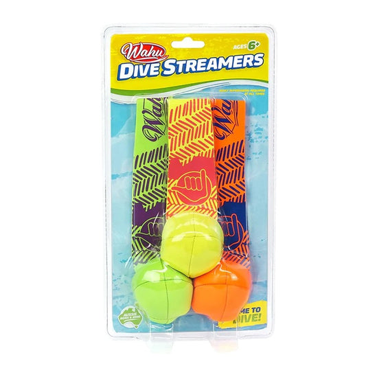 Wahu Dive Streamers - 3 Pack