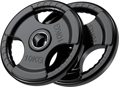 Olympic Rubber Coated Weight Discs