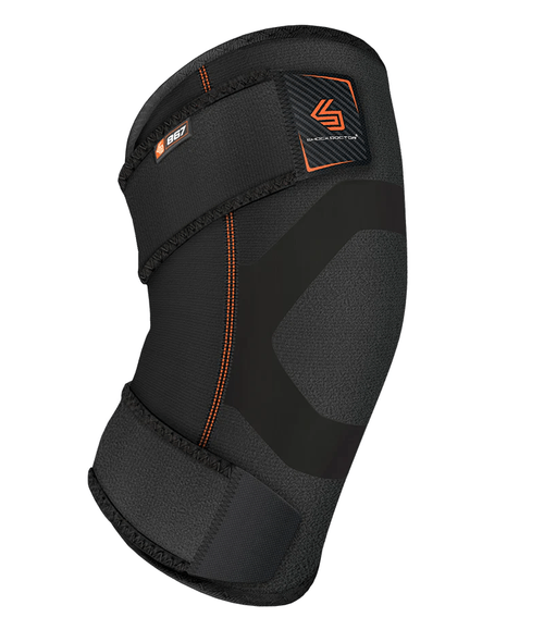 Shock Doctor Knee Compression Wrap - Black