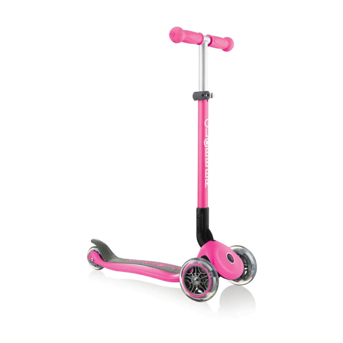 Globber Primo Foldable 3-Wheel Scooter - Pink