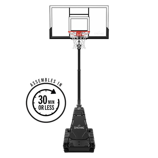 Spalding 60" Momentous Ez Assembly H-Frame Acrylic System