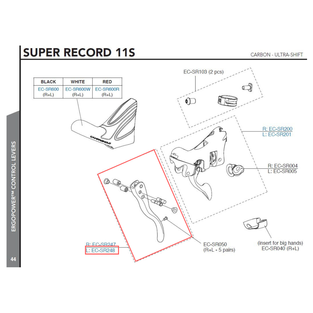 Campagnolo Genuine Spare Part EC-SR248