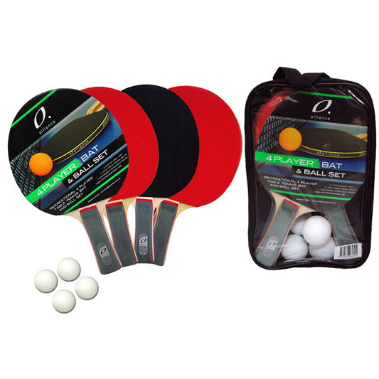 Alliance 4 Player Bat & Ball Set