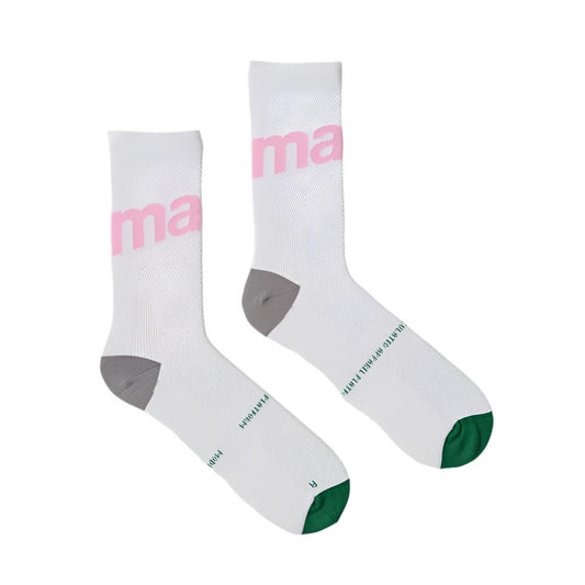 MAAP Training Sock - Wht/Orchid