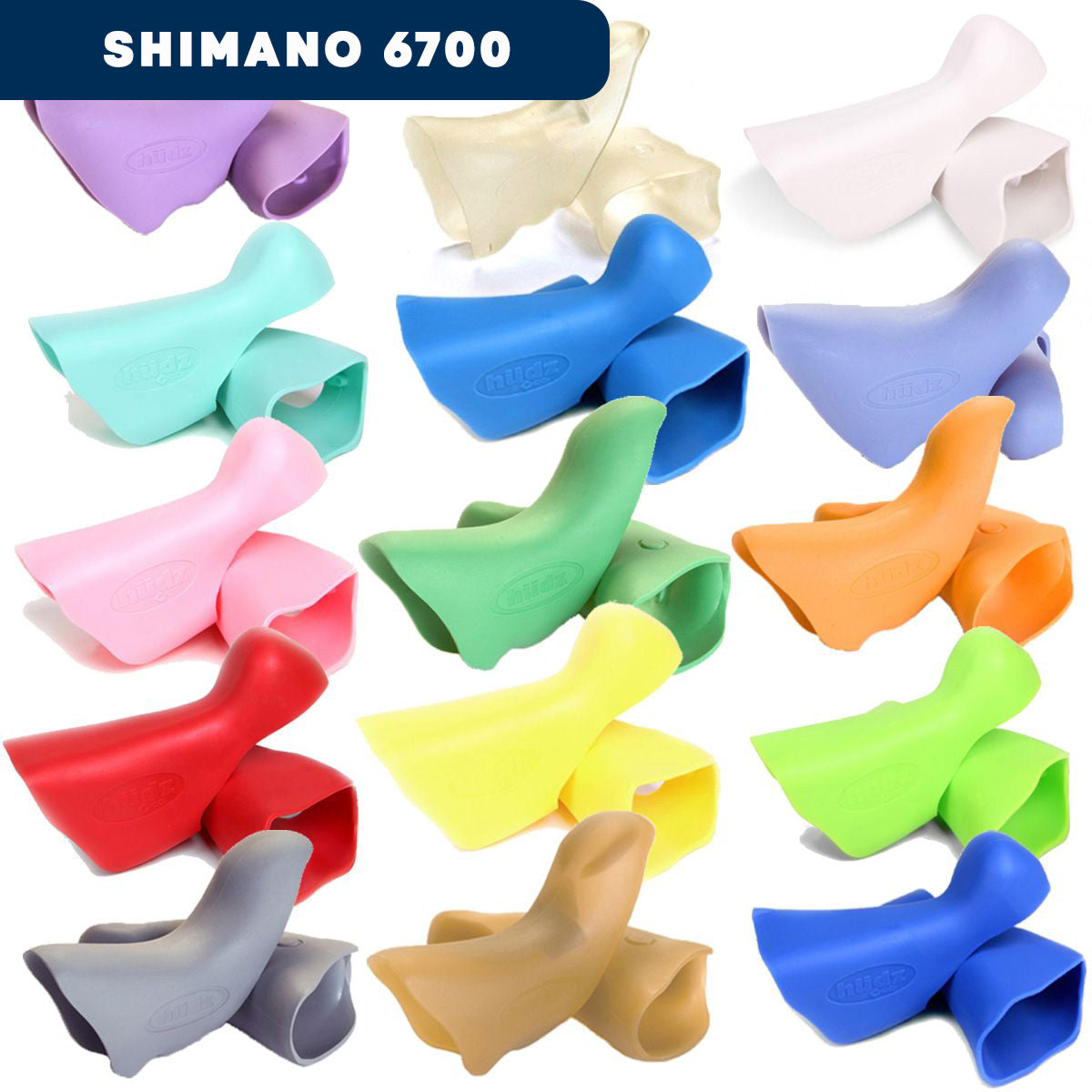 Hudz Replacement Brake Hoods - Shimano 6700