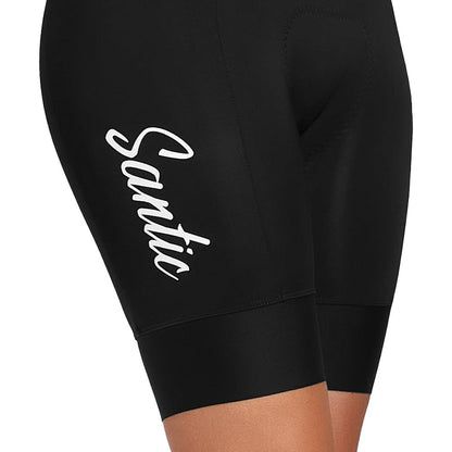 Santic Womens Dosa Bibshorts - Black