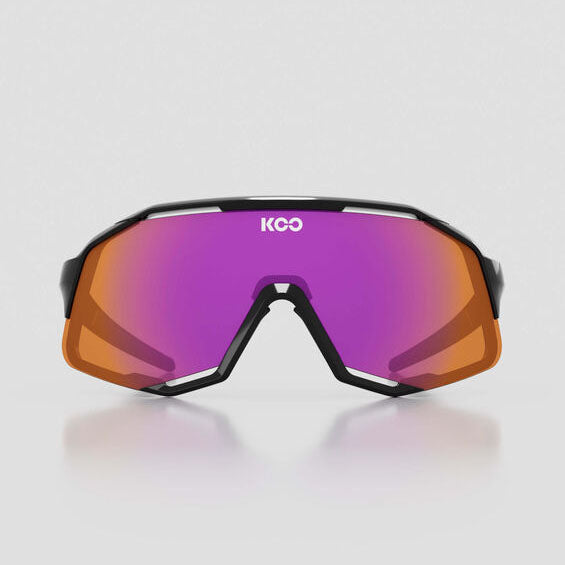 Koo Demos Sunglasses - Black Gloss / Photochromatic Fuschia