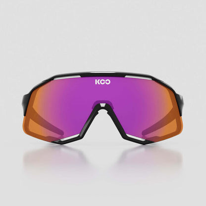 Koo Demos Sunglasses - Black Gloss / Photochromatic Fuschia