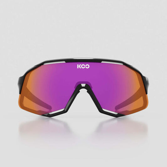 Koo Demos Sunglasses - Black Gloss / Photochromatic Fuschia