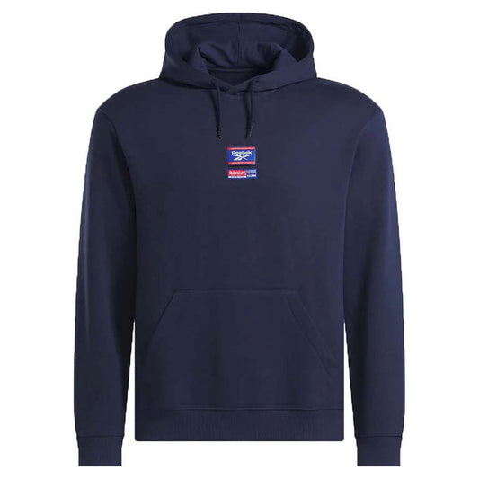 Reebok Men's Identity Badge Hoodie - Navy