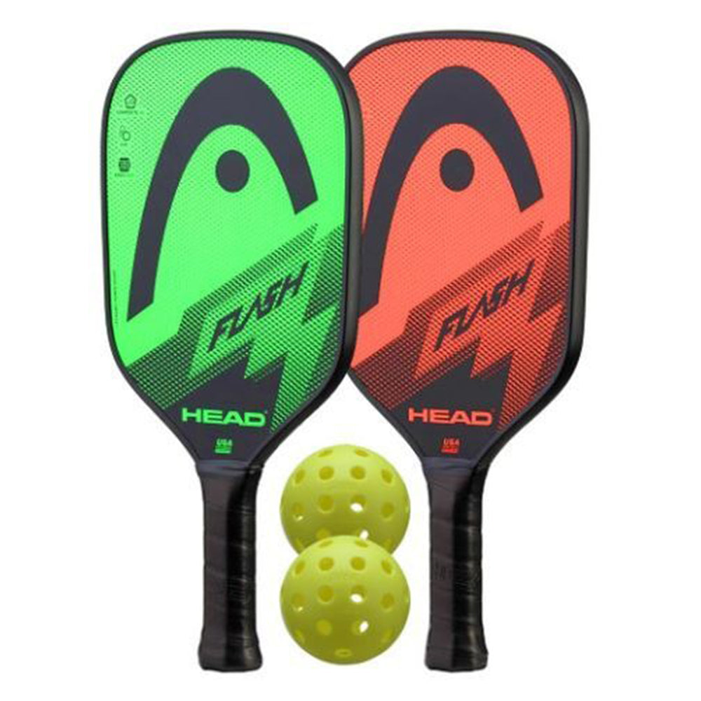 Head Flash Pickleball Pack (Racqs/Balls/Bag) -