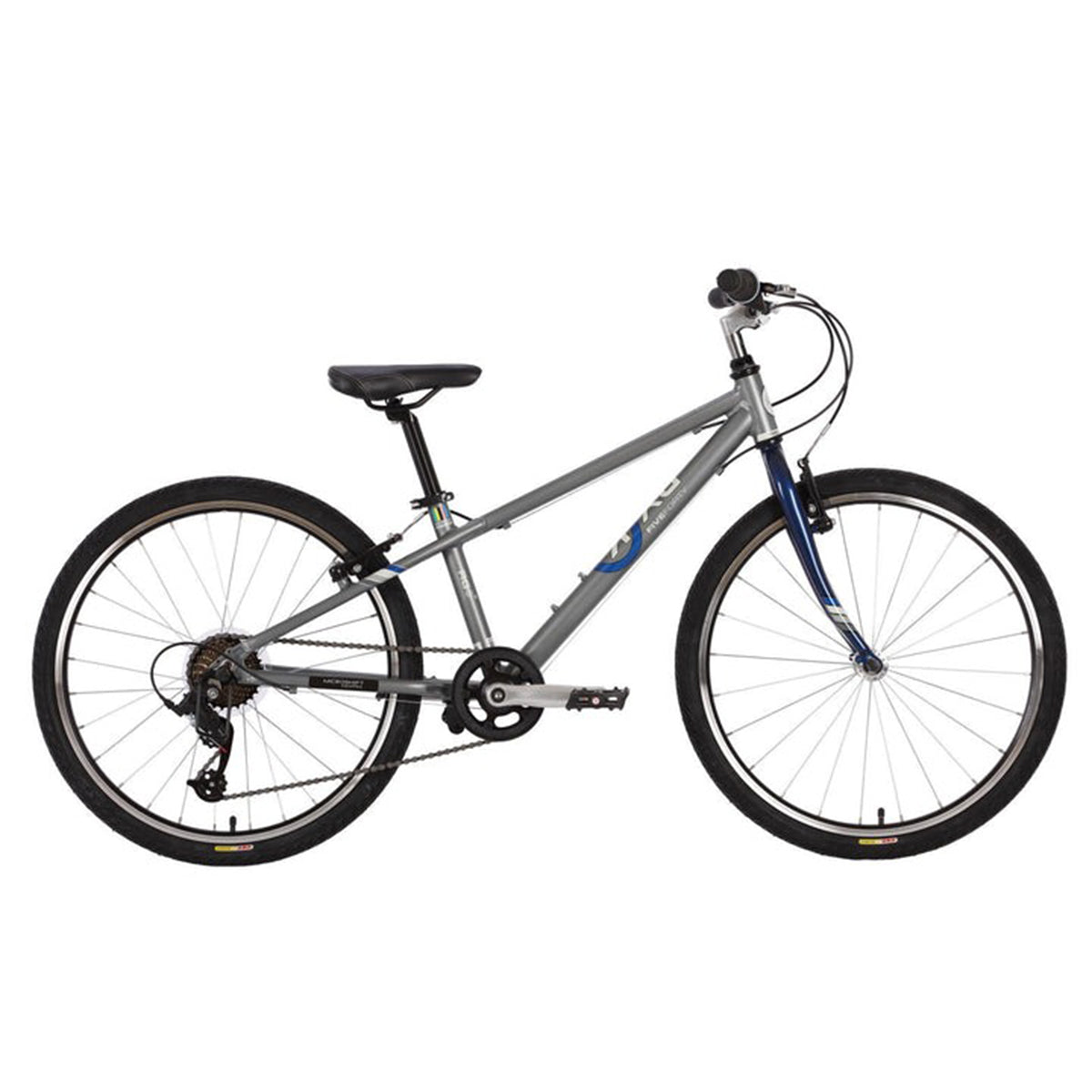 BYK E540x7 MTR Kids Bike - Titanium/Blue