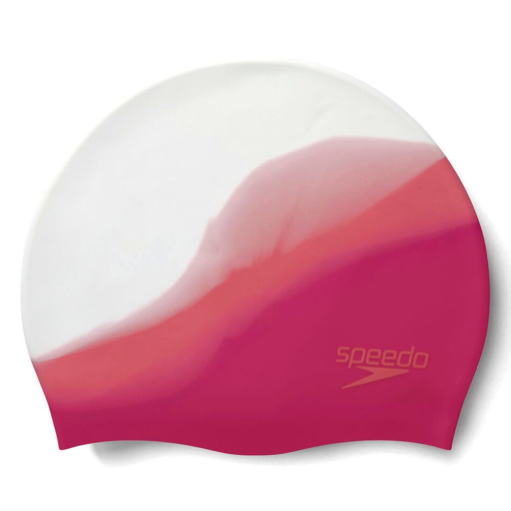 Speedo Multi Colour Silicone Cap - Rose