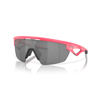 Oakley Sphaera Sunglasses - Matte Neon Pink - Prizm Black Lense