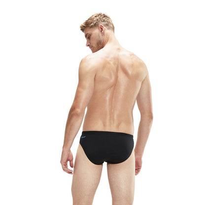 Speedo Mens Hyperboom Splice Brief - Black