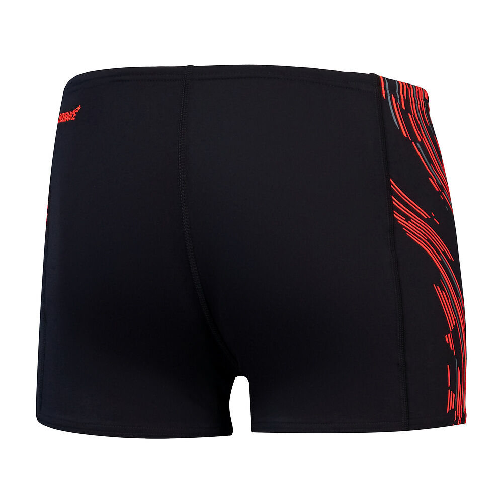 Speedo Mens Tech Panel Aquashort - Black