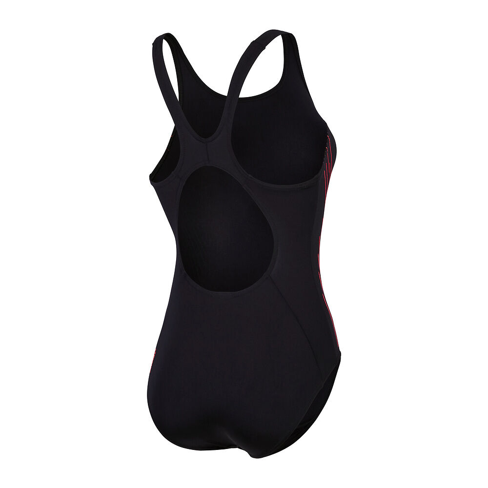 Speedo Womens Placement Muscleback - Black