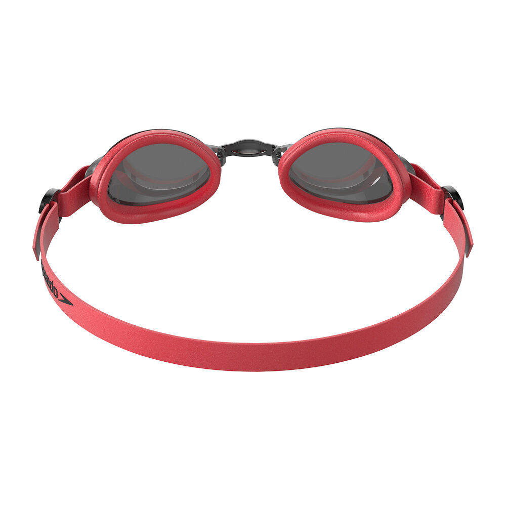 Speedo Jet Swimming Goggles - Red/Smoke