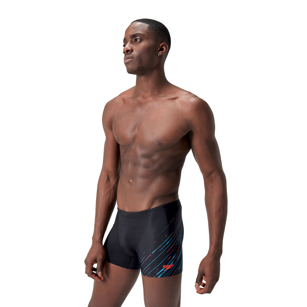 Speedo Mens Hyperboom V-Cut Aquashort - Black