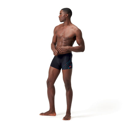 Speedo Mens Hyperboom V-Cut Aquashort - Black