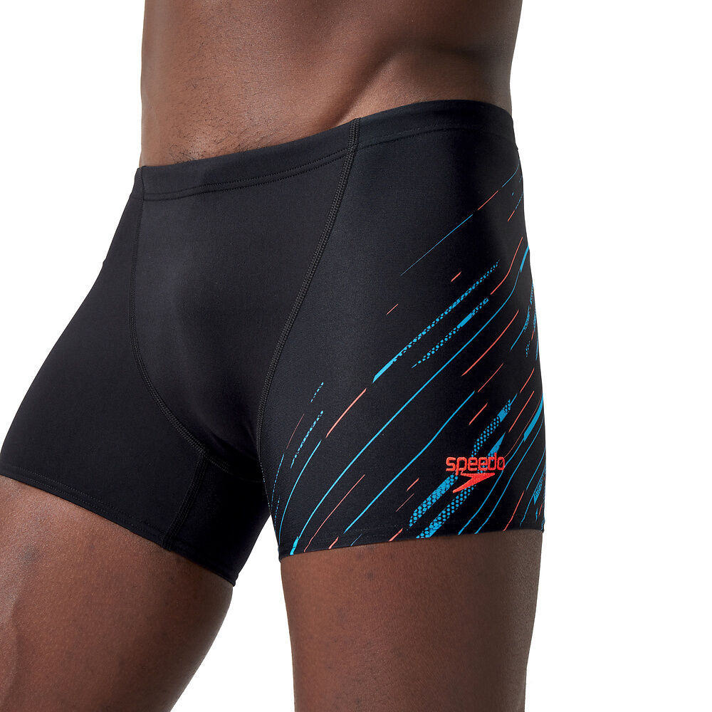 Speedo Mens Hyperboom V-Cut Aquashort - Black