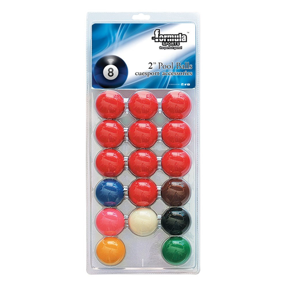 Formula Sports 2 Inch Snooker Ball Set