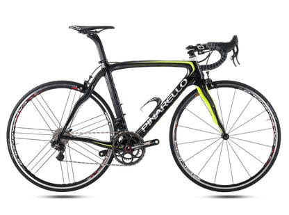 Pinarello Prince Carbon Fiber Frameset - Black/Fluro Yellow