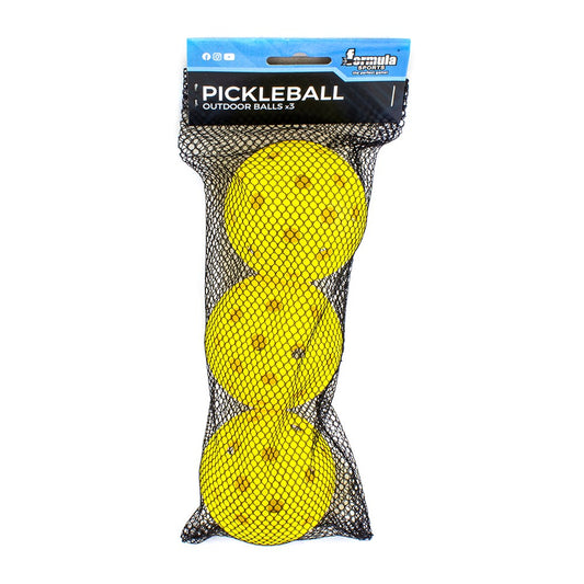 Formula Sports Pickleball Outdoor Balls - 3 Pack