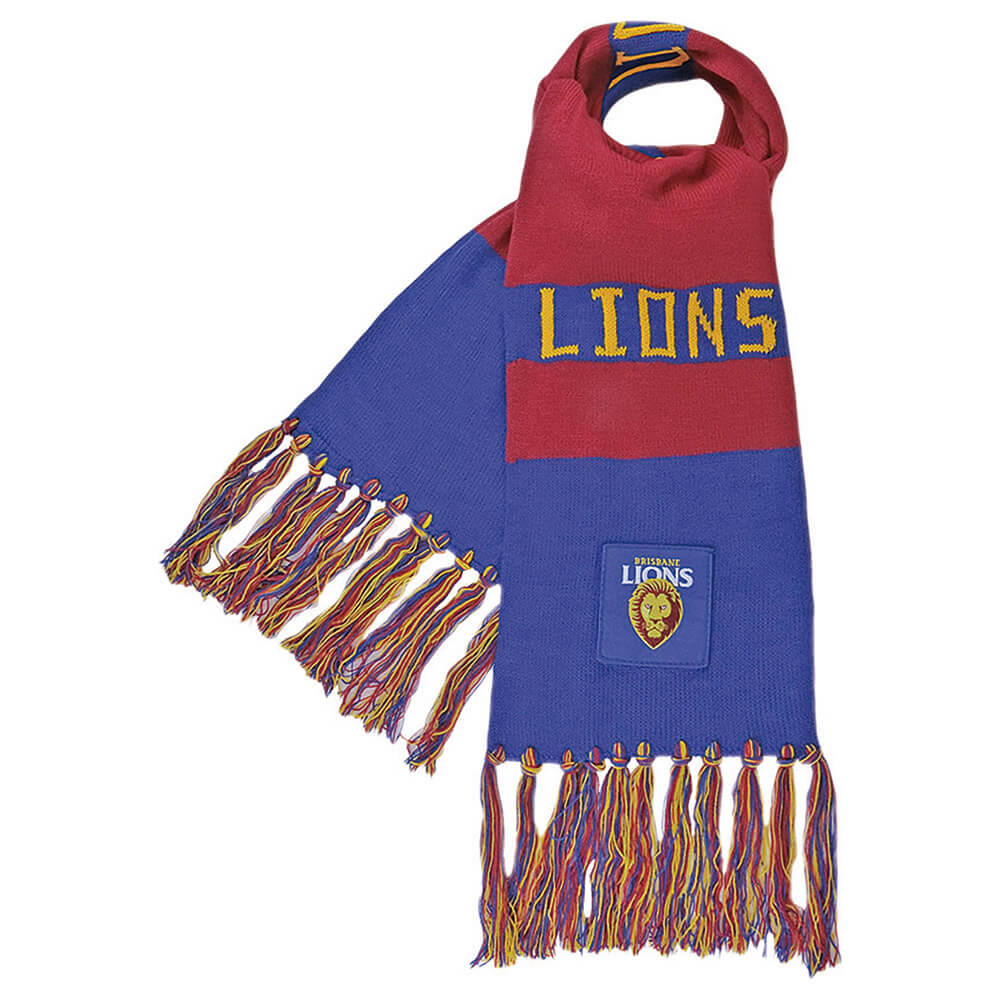 AFL Bar Scarf - Brisbane