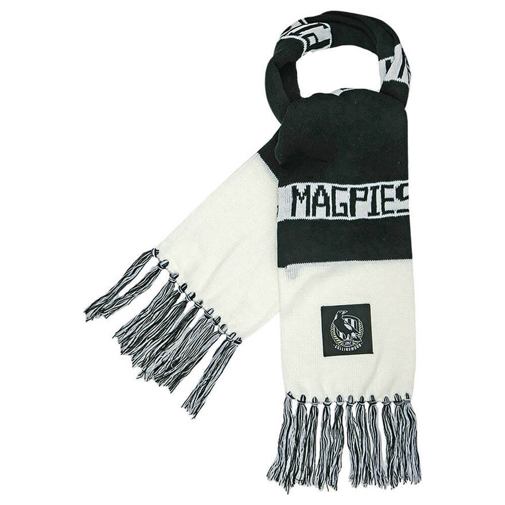 AFL Bar Scarf - Colllingwood