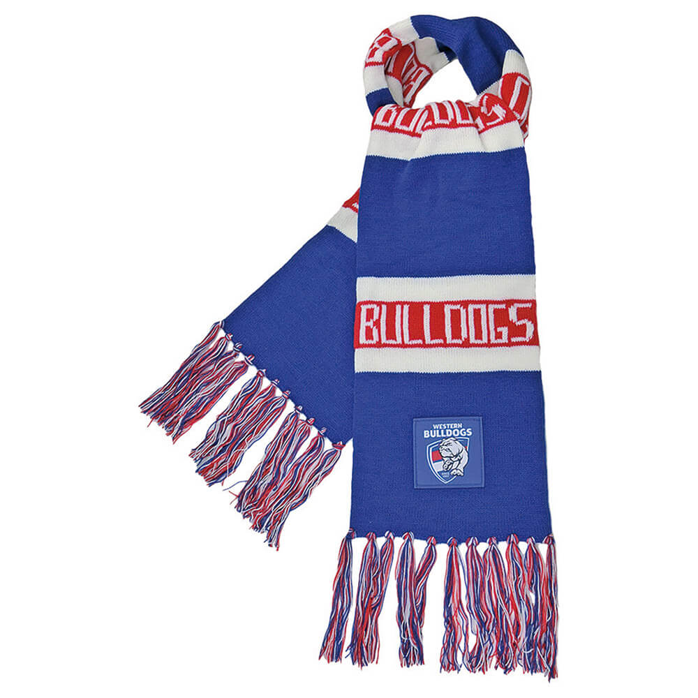 AFL Bar Scarf - Western Bulldogs