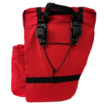 Azur Commuter Pannier Set - Red