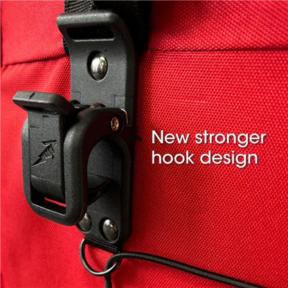 Azur Commuter Pannier Set - Red