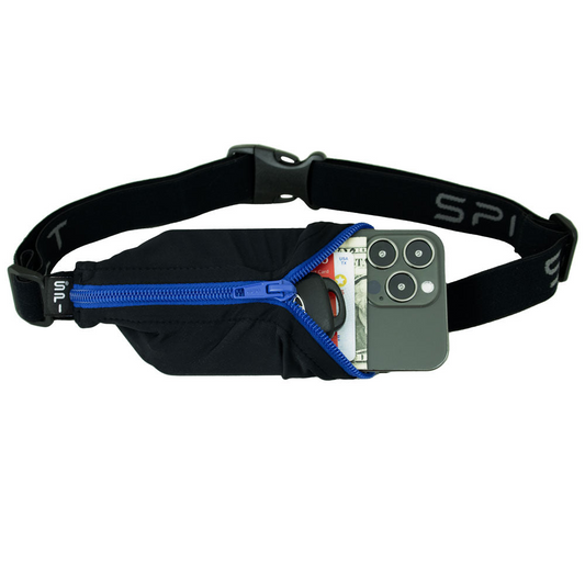 Spibelt Original Running Belt - Black/Blue