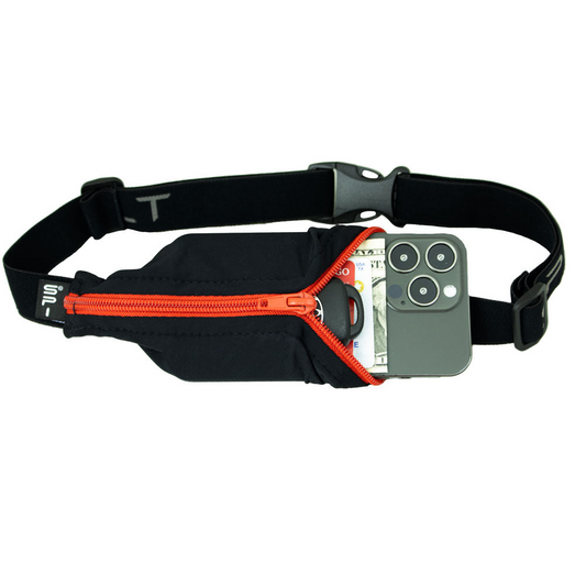 Spibelt Original Running Belt - Black/Red