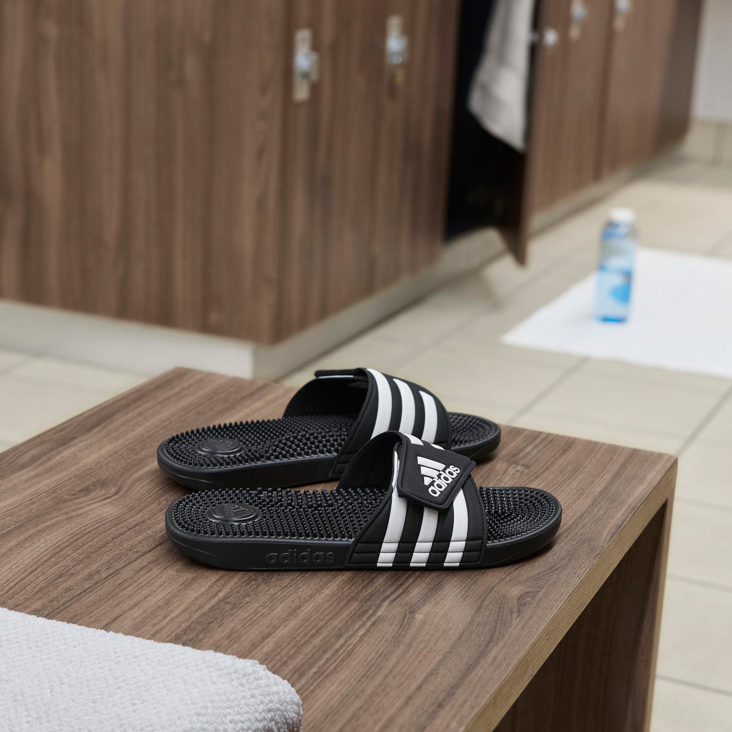 Adidas Adissage Slides - Black