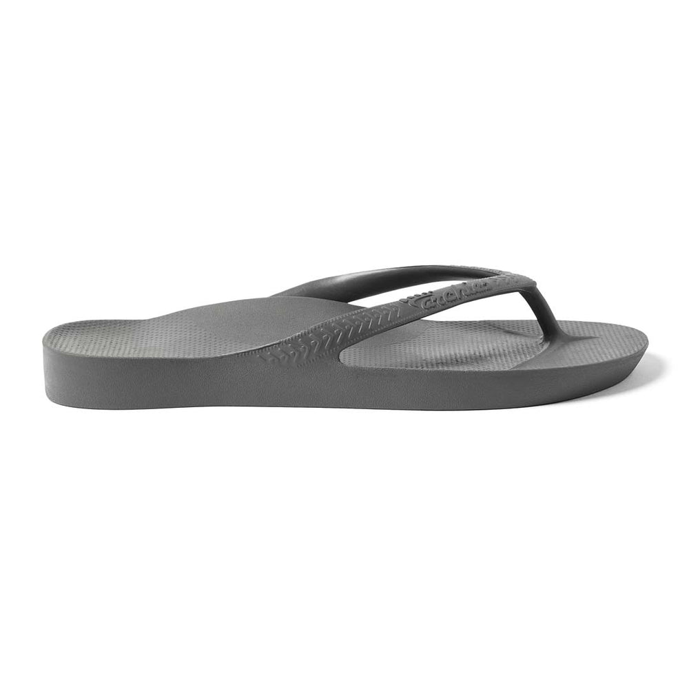 Archies Arch Support Thongs - Grey