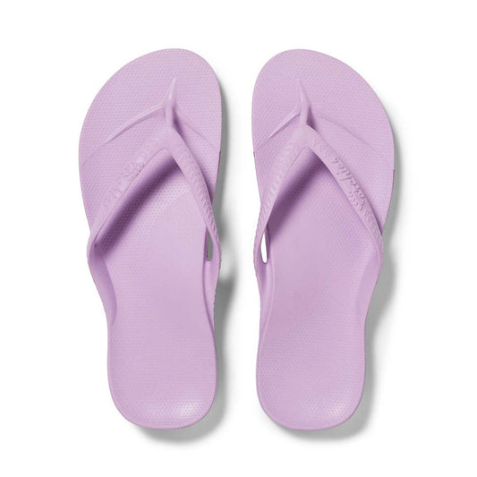 Archies Arch Support Thongs - Purple