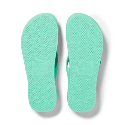 Archies Arch Support Thongs - Green