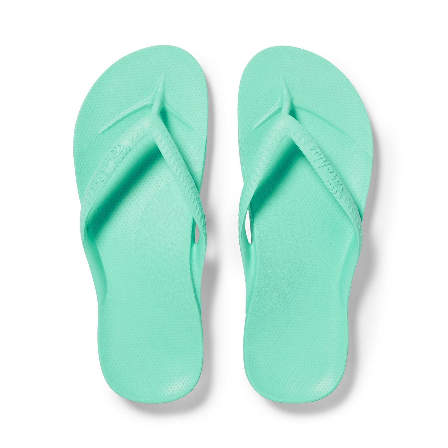 Archies Arch Support Thongs - Green