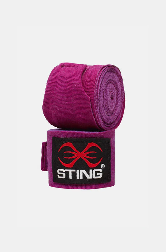 Sting Elasticised Hand Wraps - Purple