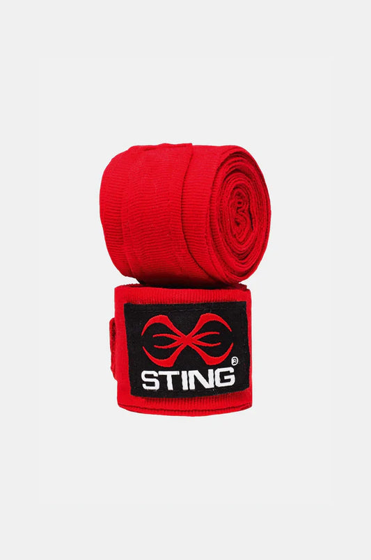 Sting Elasticised Hand Wraps - Red