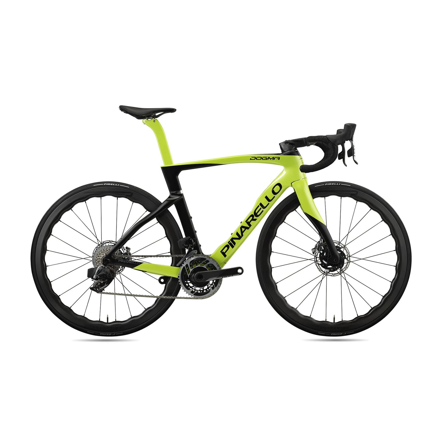 Pinarello Dogma F Disc Brake Frameset - Electro Lime