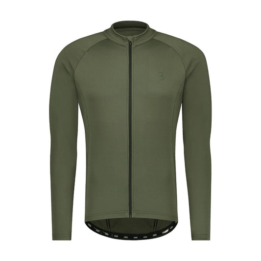 BBB Transition Long-Sleeve Jersey - Olive Green